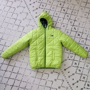 Boy's Reversible Puffer Coat - Size XL